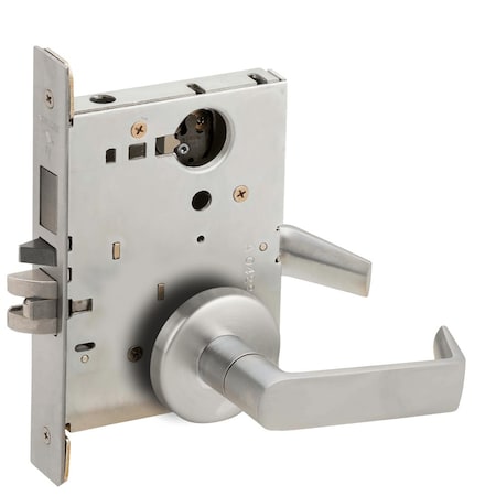 Schlage Schlage L-Series, Entrance Mortise Lock, B Rose, 06 Lever, Grade 1 Mortise Lock, Less Cylinder L9453L 06B 626